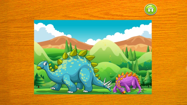 Dinosaur Puzzle for Kids Cartoon Dino Jigsaw Games screenshot-4