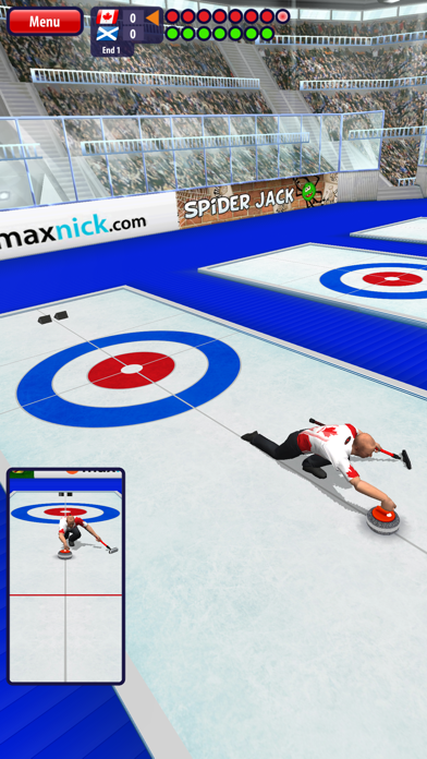 Curling3D screenshot 2