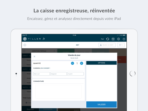 Tiller • Caisse enregistreuse screenshot 2