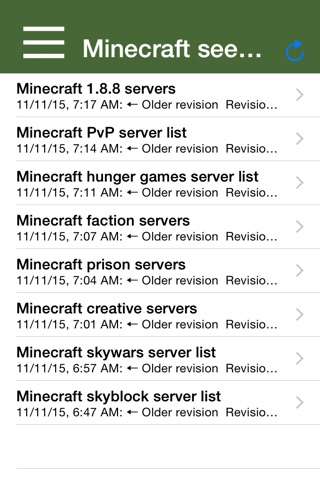 Seeds: Minecraft Pocket Edition 2016 Edition screenshot 3