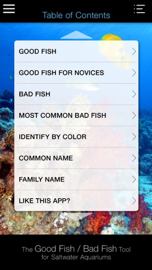 Fish Table App