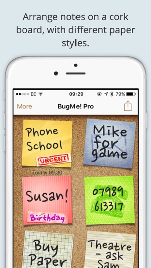 BugMe! Stickies Pro - Ink Notepad, Reminders and Alarms(圖2)-速報App