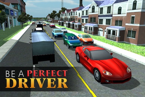 Driving School 3D – Real Drivers Test Simulation game screenshot 3