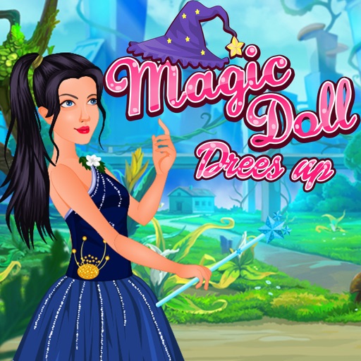 Magic Doll Dress Up iOS App
