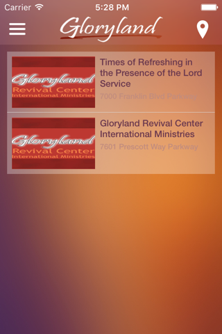 Gloryland Revival Center screenshot 2