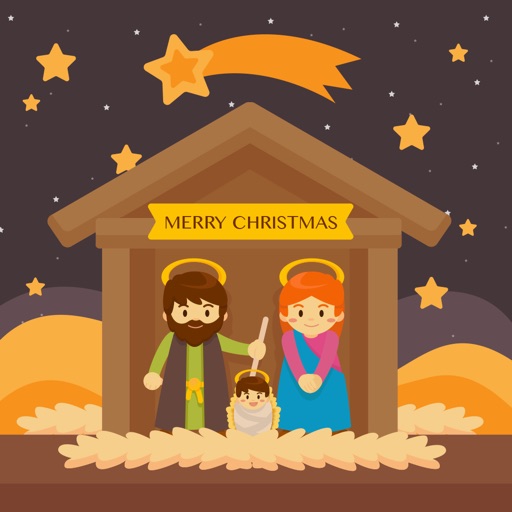 Nativity Scene Stickers