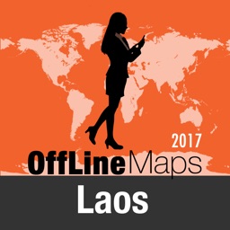 Laos Offline Map and Travel Trip Guide