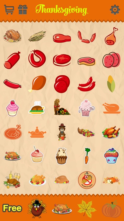 Thanksgiving Day Emoji Pro - Holiday Emoticon Stickers for Messages & Greetings screenshot-3