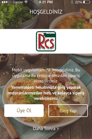Rcs Recis Restoran screenshot 2