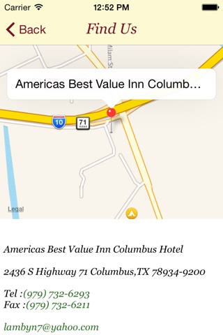 Americas Best Value Inn Columbus Hotel screenshot 4
