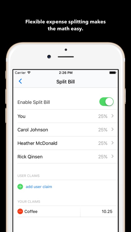 Pay Buddy - Share costs & split expenses with friends screenshot-3