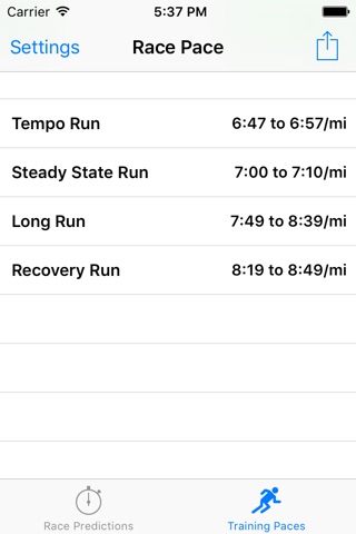 Race Pace screenshot 2