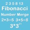 Number Merge Fibonacci 3X3 - Playing With Piano Music And Sliding Number Block