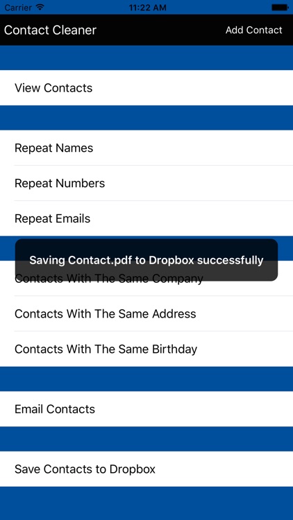 Contacts Cleaner & Backup Pro screenshot-3