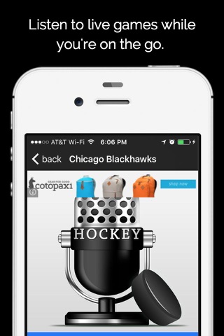GameDay Pro Hockey Radio - Live Games, Scores, News, Highlights, Videos, Schedule, and Rankings screenshot 3