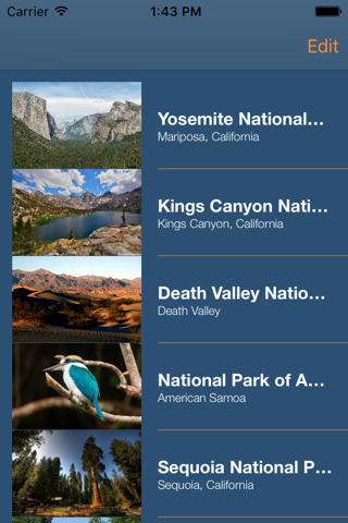 US National Park Finder screenshot 2