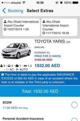 Thrifty Rent a Car UAE screenshot 3