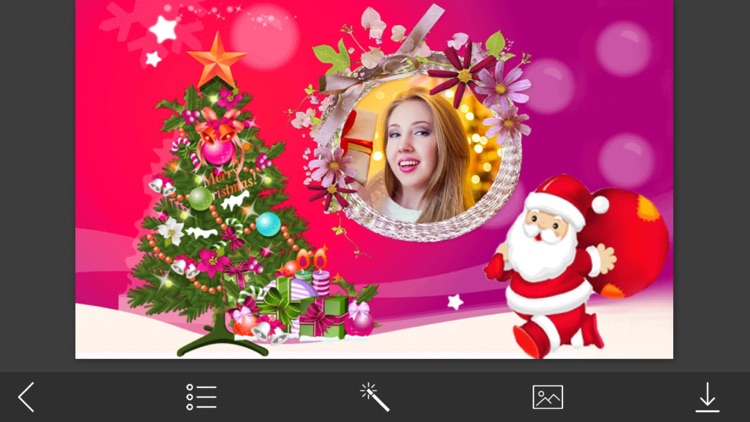 Christmas Tree HD Frame - Picture Editor
