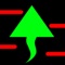 save the green triangle from RED obstacles