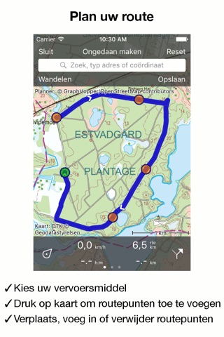 Topo GPS Denmark screenshot 4