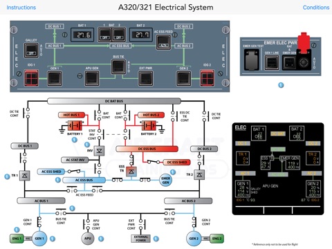 Airbus A320 - 321 Interactive Electrical Diagram screenshot 4