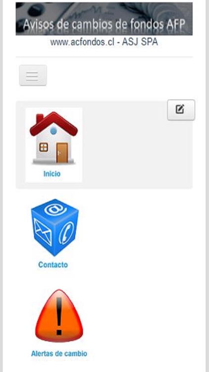 Avisos de cambios de fondos AFP screenshot-3