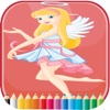 Fairy Art Coloring Book - for Kids
