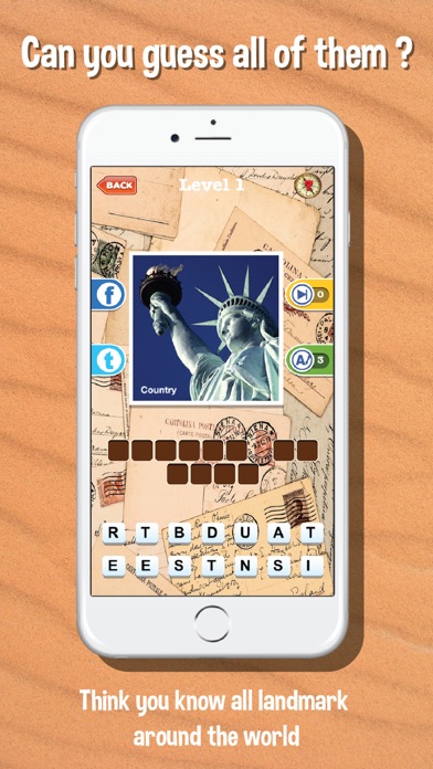 How to cancel & delete Landmark quiz game 2 Guess where picture was taken from iphone & ipad 3