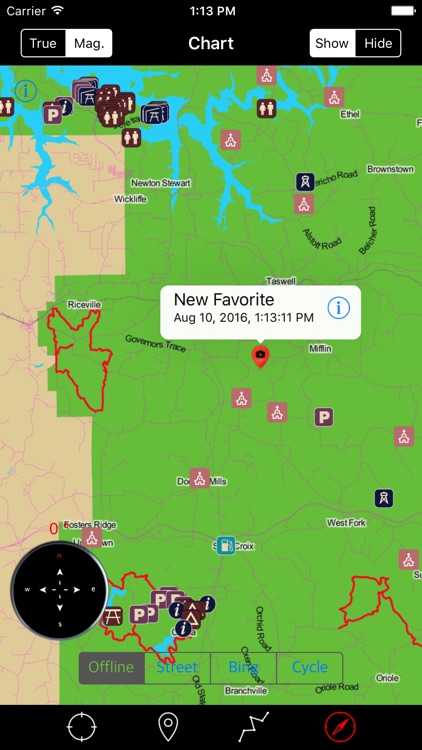 Hoosier National Forest – GPS Offline Navigator screenshot-3