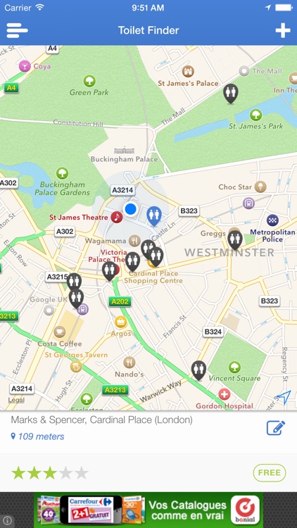 Toilet Finder