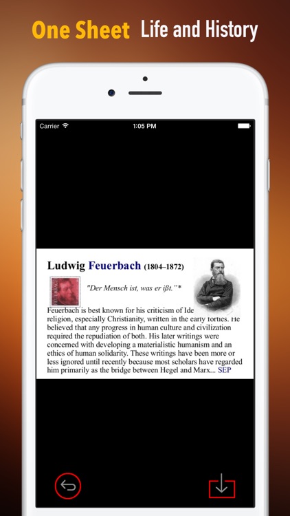 Biography and Quotes for Feuerbach: Life with Documentary