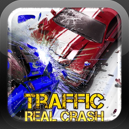 Real Racer Crash Traffic 3D Icon