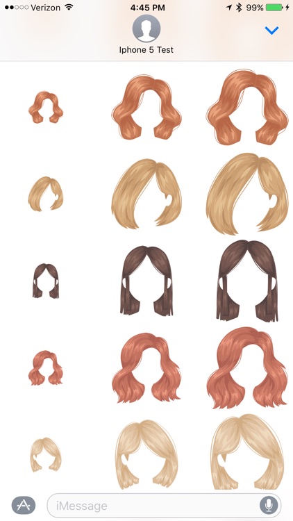 Hairstyles - Sticker Pack