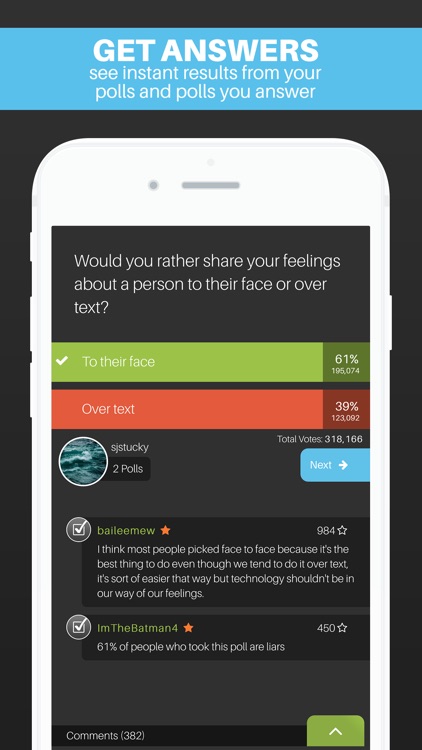 Wonder Polls: Question Everything! Free screenshot-4