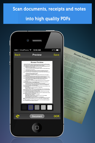 Doc Scanner + OCR: PDF scanner to scan document, receipt, photo screenshot 2