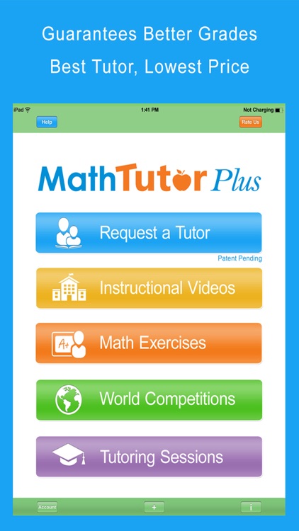 Math Tutor  Plus - Homework Help, Live Tutoring