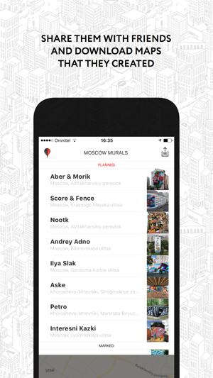 Markart - mark you favorite places and create you own maps.(圖4)-速報App