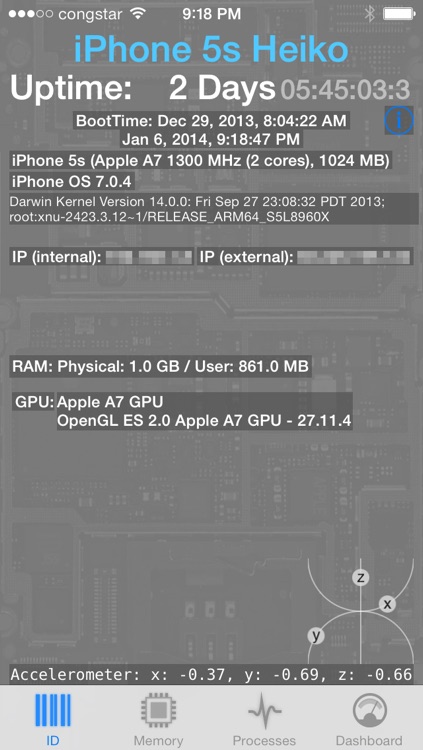 PowerBoard - System Monitor for iPhone and iPad screenshot-3
