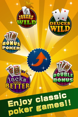 Video Poker Deluxe - Free Game screenshot 3