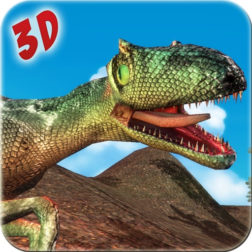 Allosaurus Wild Dino Simulator : Live Jurassic life in this Dinosaur Simulator iOS App
