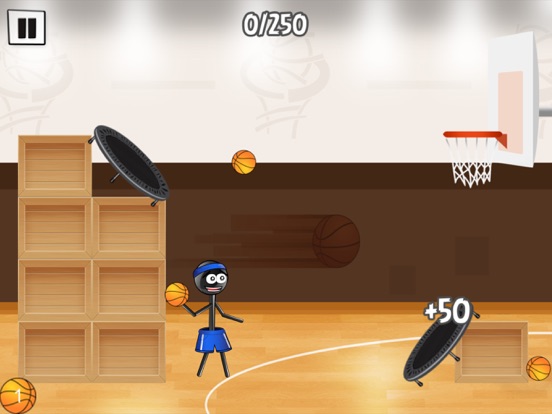 Stickman Trick Shot Basketballのおすすめ画像4