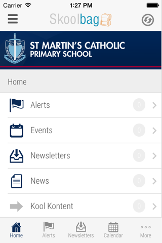 St Martin's Catholic Primary School - Skoolbag screenshot 2