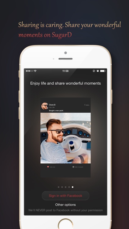 SugarD - #1 Sugar Daddy Dating App screenshot-4