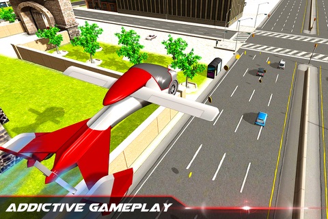 Flying Car Driving Simulation screenshot 2