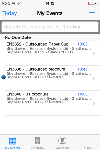 Mobile CRM screenshot 2