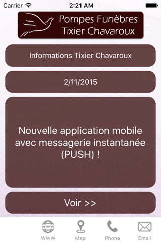 Pompes Fun. Tixier Chavaroux screenshot 2