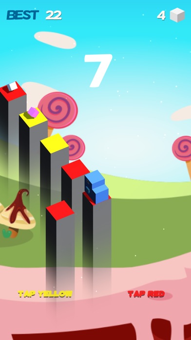 Cube Jump Blade Runner - fall down games 1.0 IOS -