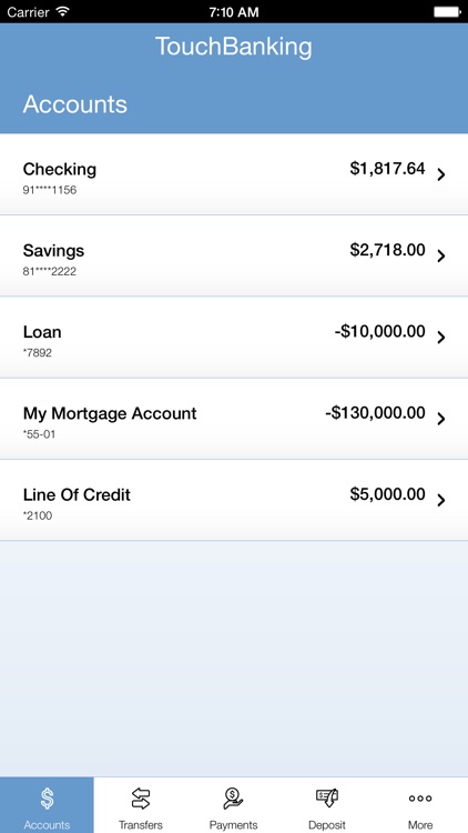 TouchBanking