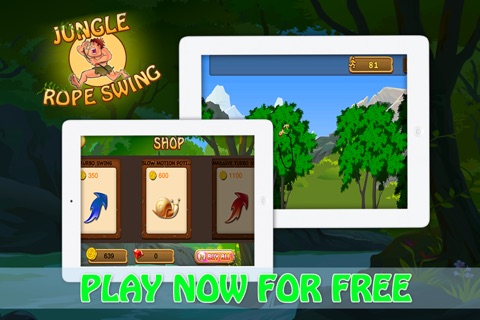 Jungle Heat Rope Swing Adventure screenshot 4