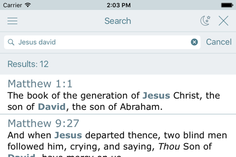 Christian Holy Bible (Red Letter English Edition) screenshot 4